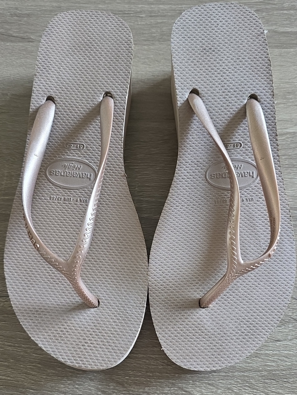 Havaianas Platform Wedge Flip flops Size 11